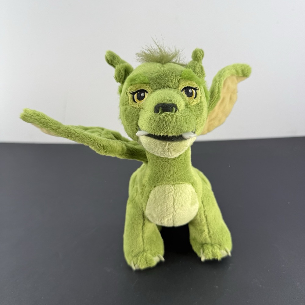 Disney Pete's Dragon ELLIOTT Jakks Pacific 9" Green Plush Stuffed Poseable Toy